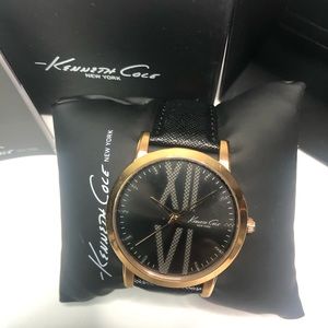 Kenneth Cole Gold and Black Men’s Watch